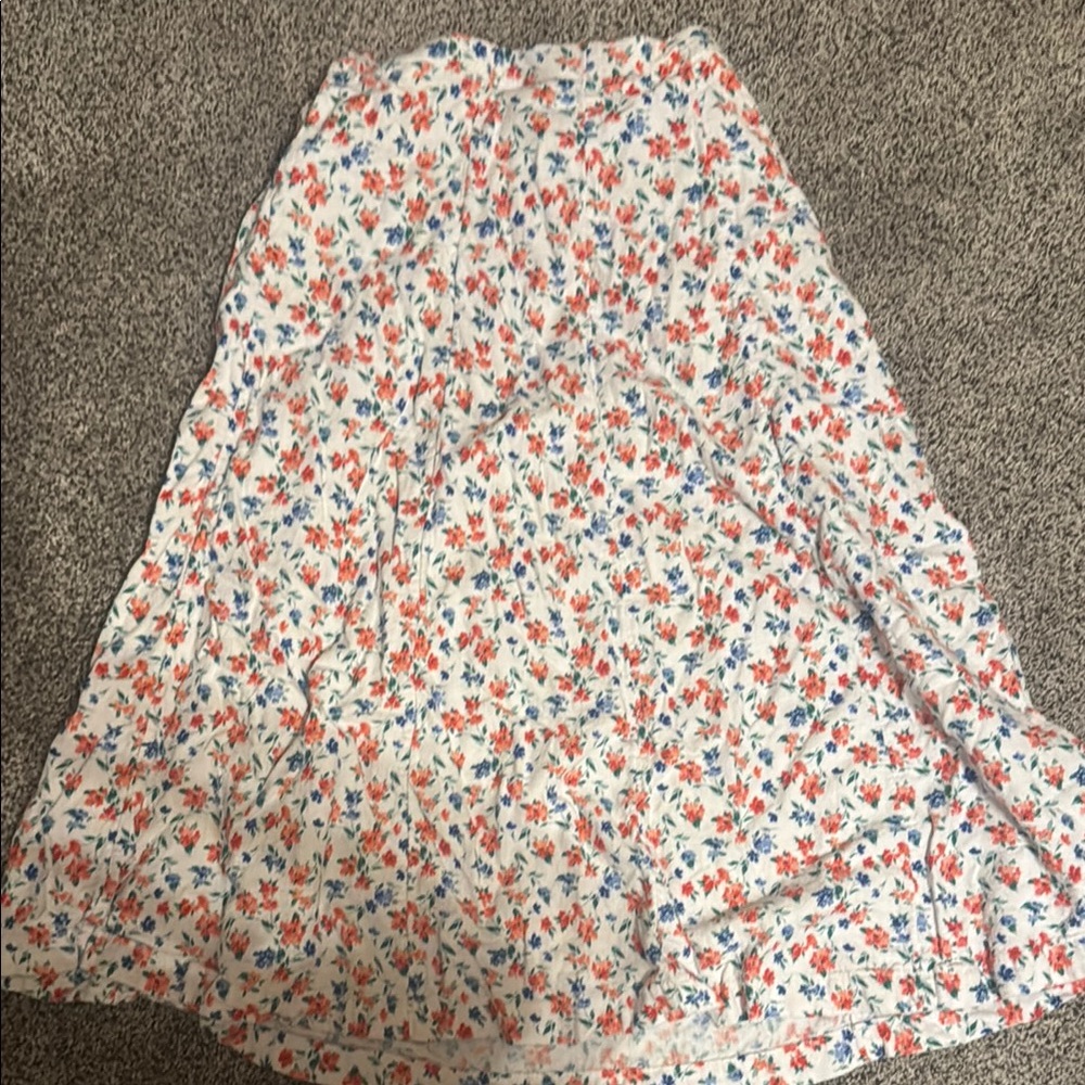 Floral Print Women's Skirt